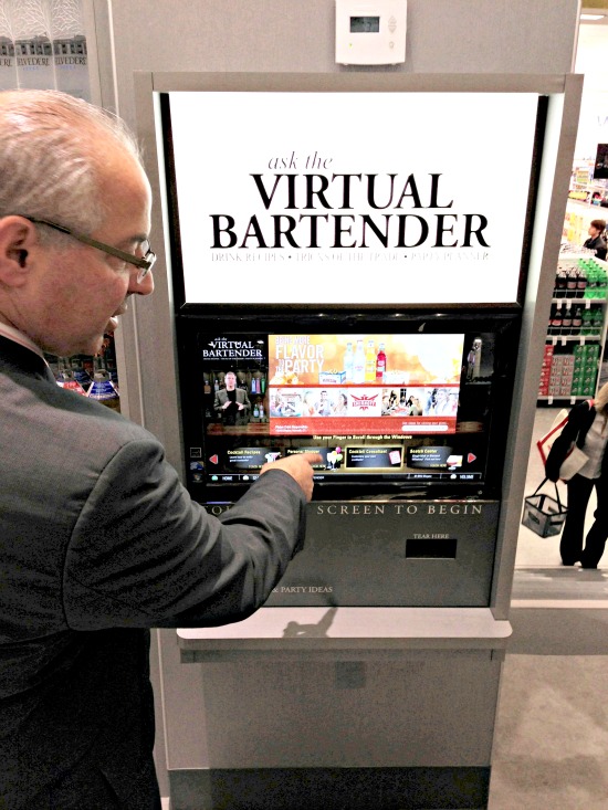 virtual bartender at Walgreens on Sunset and Vine