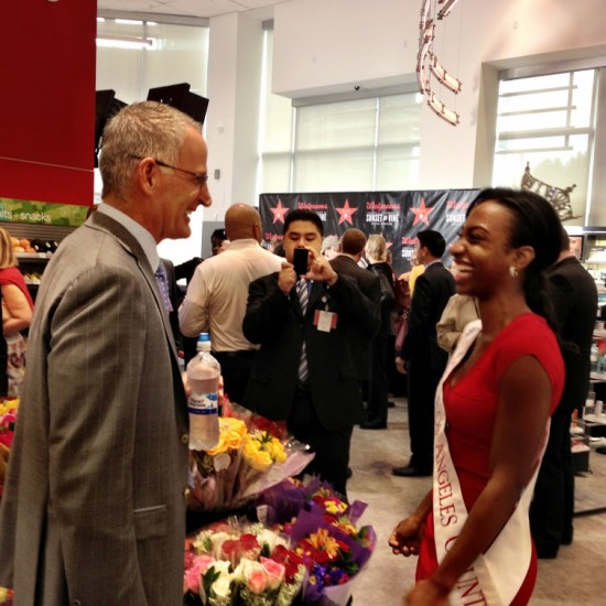 Walgreens CEO and Miss Los Angeles