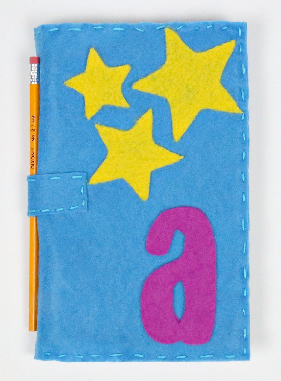 DIY felt bookcovers BTS